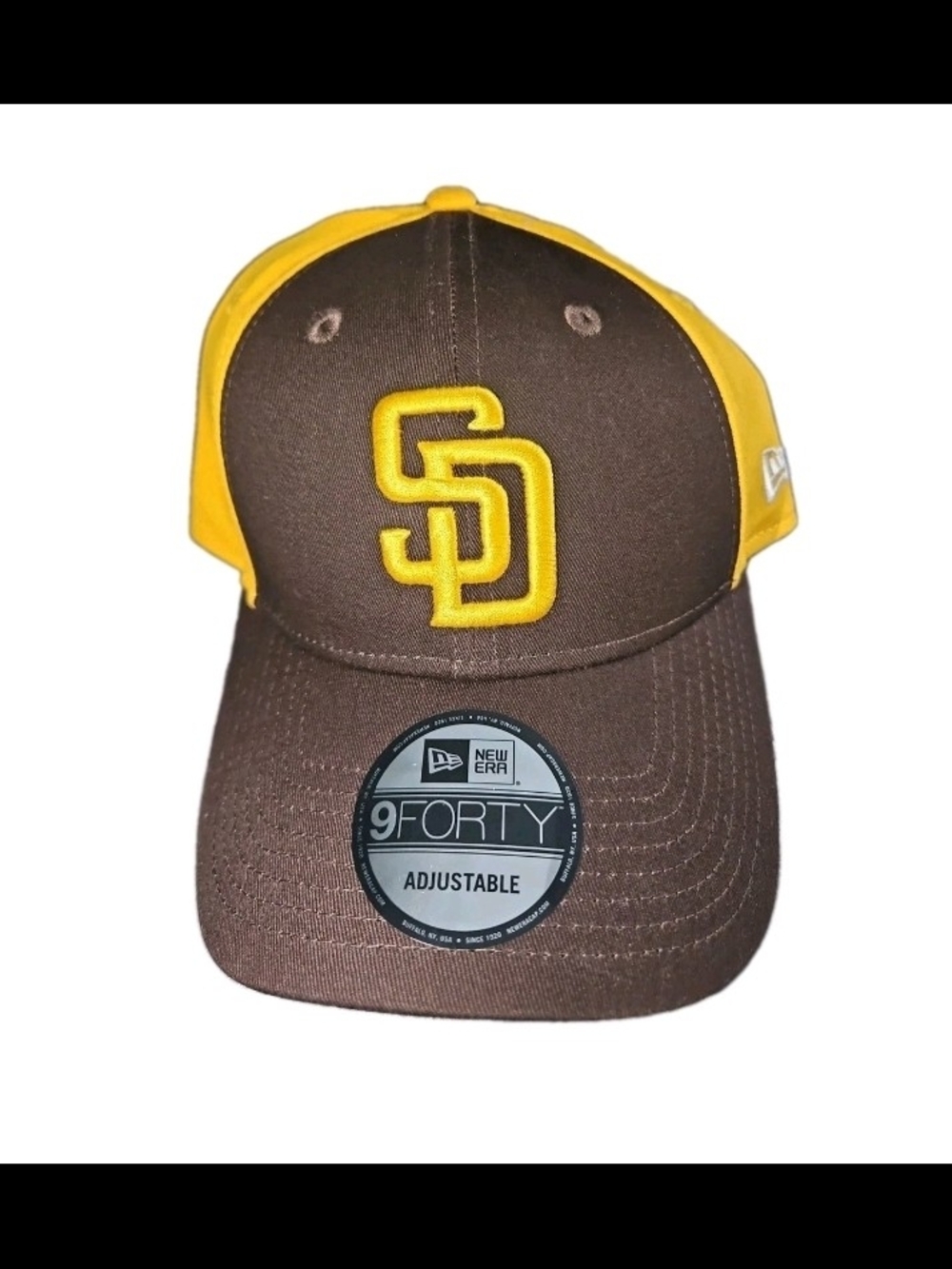 New Era Brown and Gold San Diego Padres 9FORTY Cap